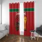 Morocco Champions Football Window Curtain Atlas Lions Rise