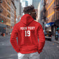 Morocco Champions Football Custom Zip Hoodie Atlas Lions Rise