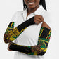 Black Jamaicans Warrior Spirit Arm Sleeves Tribal Fighter in Reggae Colors