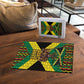 Black Jamaicans Warrior Spirit Puzzle Tribal Fighter in Reggae Colors