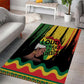 Black History Dreadlocks Map Area Rug Say It Loud I’m Black and I’m Proud - African Pride