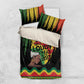 Black History Dreadlocks Map Bedding Set Say It Loud I’m Black and I’m Proud - African Pride