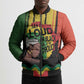 Black History Dreadlocks Map Bomber Puffer Jacket Say It Loud I’m Black and I’m Proud - African Pride