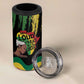 Black History Dreadlocks Map 4 in 1 Can Cooler Tumbler Say It Loud I’m Black and I’m Proud - African Pride