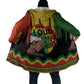 Black History Dreadlocks Map Cloak Say It Loud I’m Black and I’m Proud - African Pride