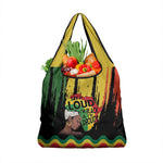 Black History Dreadlocks Map Grocery Bag Say It Loud I’m Black and I’m Proud - African Pride