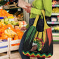 Black History Dreadlocks Map Grocery Bag Say It Loud I’m Black and I’m Proud - African Pride