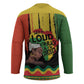 Black History Dreadlocks Map Hockey Jersey Say It Loud I’m Black and I’m Proud - African Pride