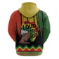 Black History Dreadlocks Map Hoodie Say It Loud I’m Black and I’m Proud - African Pride