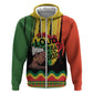 Black History Dreadlocks Map Hoodie Say It Loud I’m Black and I’m Proud - African Pride