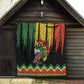Black History Dreadlocks Map Quilt Say It Loud I’m Black and I’m Proud - African Pride