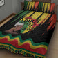 Black History Dreadlocks Map Quilt Bed Set Say It Loud I’m Black and I’m Proud - African Pride
