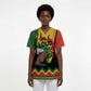 Black History Dreadlocks Map Scrub Top Say It Loud I’m Black and I’m Proud - African Pride