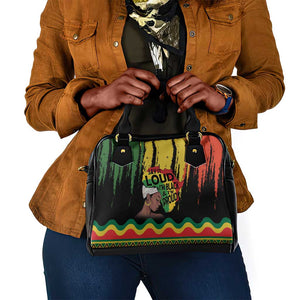 Black History Dreadlocks Map Shoulder Handbag Say It Loud I’m Black and I’m Proud - African Pride