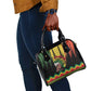 Black History Dreadlocks Map Shoulder Handbag Say It Loud I’m Black and I’m Proud - African Pride