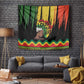 Black History Dreadlocks Map Tapestry Say It Loud I’m Black and I’m Proud - African Pride