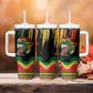 Black History Dreadlocks Map Tumbler With Handle Say It Loud I’m Black and I’m Proud - African Pride