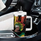 Black History Dreadlocks Map Tumbler With Handle Say It Loud I’m Black and I’m Proud - African Pride