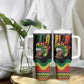 Black History Dreadlocks Map Tumbler With Handle Say It Loud I’m Black and I’m Proud - African Pride