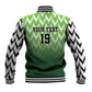 Custom Nigeria Football Baseball Jacket The Super Eagles Rise