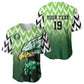Custom Nigeria Football Baseball Jersey The Super Eagles Rise