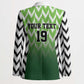 Custom Nigeria Football Blazer The Super Eagles Rise