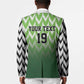 Custom Nigeria Football Blazer The Super Eagles Rise