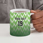 Custom Nigeria Football Ceramic Mug The Super Eagles Rise