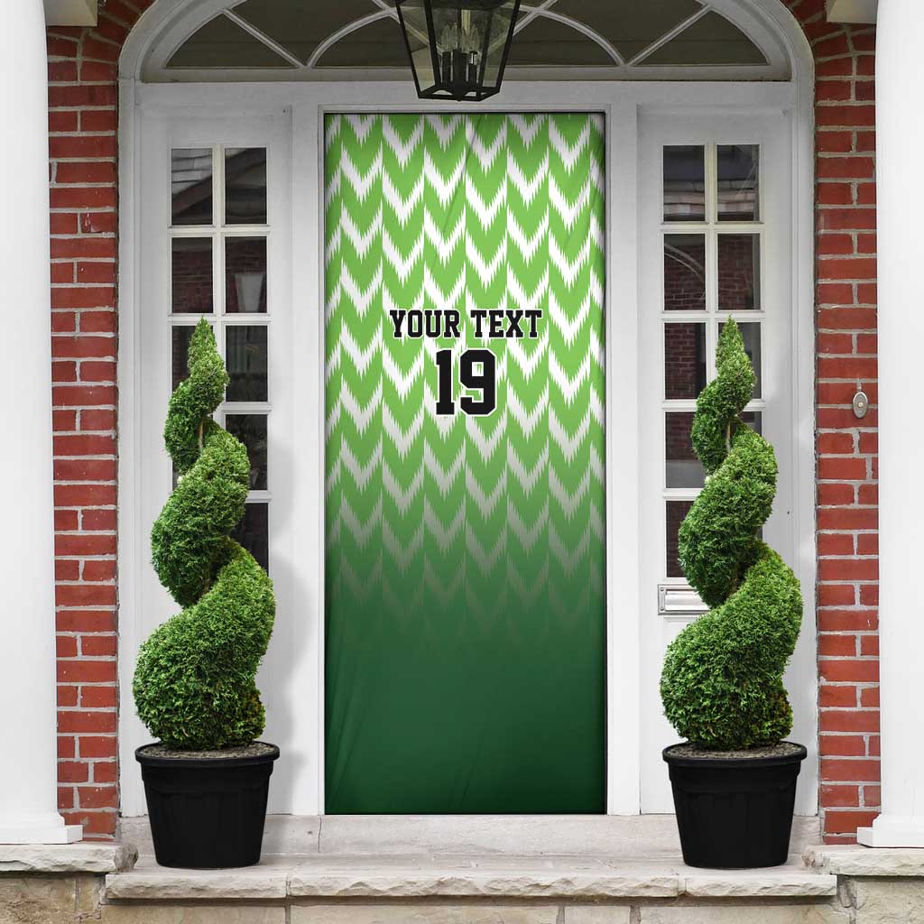 Custom Nigeria Football Door Cover The Super Eagles Rise
