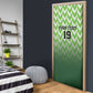 Custom Nigeria Football Door Cover The Super Eagles Rise
