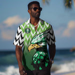 Custom Nigeria Football Hawaiian Shirt The Super Eagles Rise