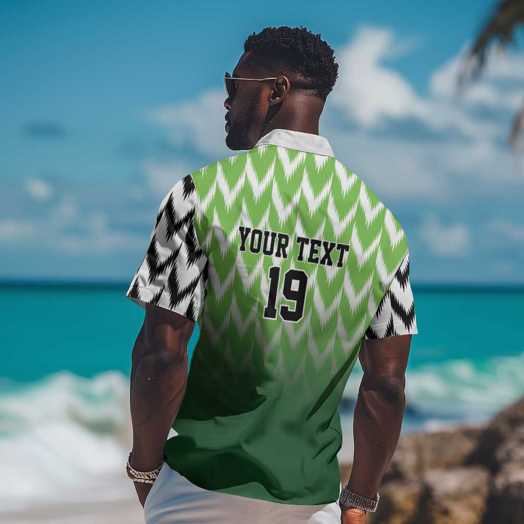 Custom Nigeria Football Hawaiian Shirt The Super Eagles Rise