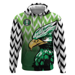 Custom Nigeria Football Hoodie The Super Eagles Rise