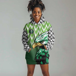 Custom Nigeria Football Hoodie Dress The Super Eagles Rise