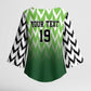 Custom Nigeria Football Kimono Sleeve Blouse The Super Eagles Rise
