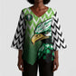 Custom Nigeria Football Kimono Sleeve Blouse The Super Eagles Rise