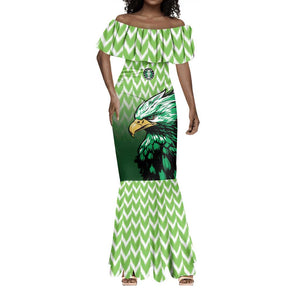 Custom Nigeria Football Mermaid Dress The Super Eagles Rise