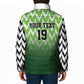 Custom Nigeria Football Padded Jacket The Super Eagles Rise