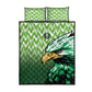 Nigeria Football Quilt Bed Set The Super Eagles Rise