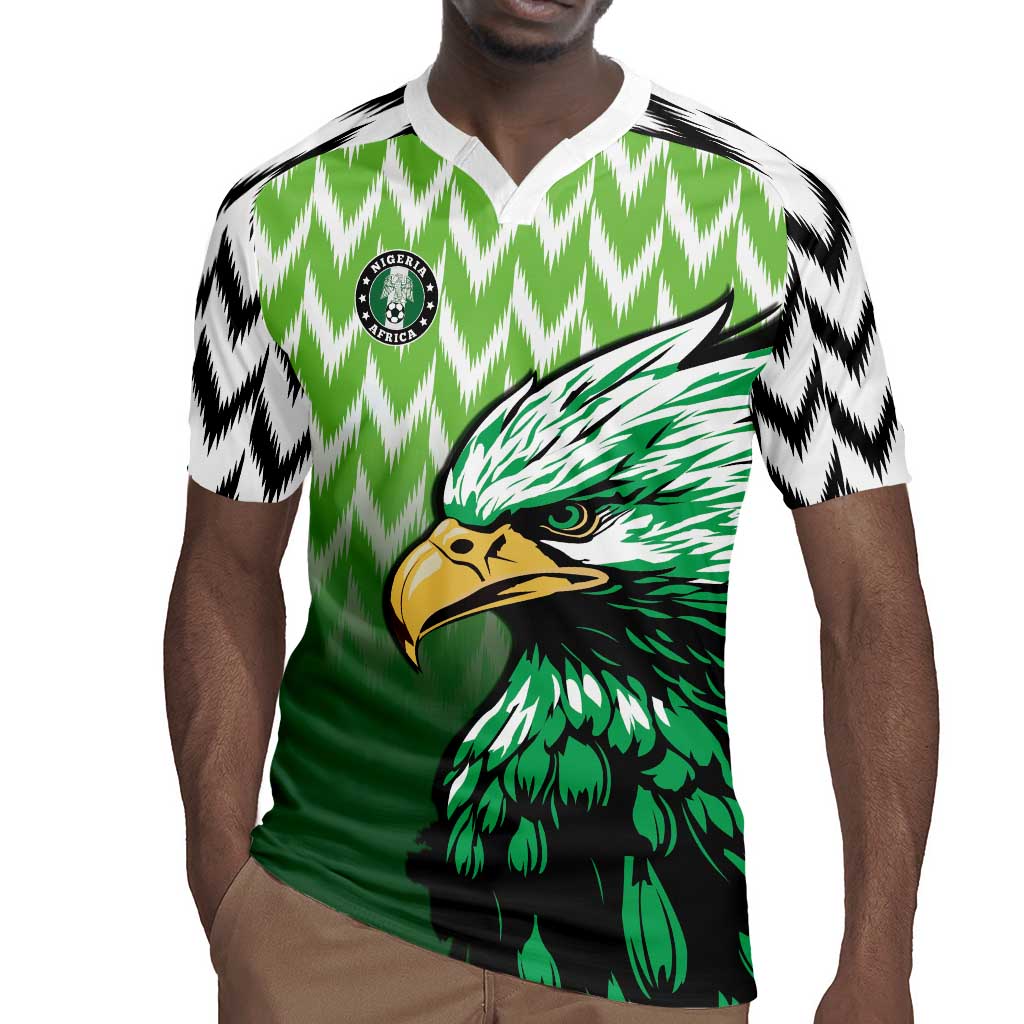 Custom Nigeria Football Rugby Jersey The Super Eagles Rise