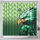 Nigeria Football Shower Curtain The Super Eagles Rise