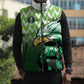 Custom Nigeria Football Sleeveless Puffer Jacket The Super Eagles Rise