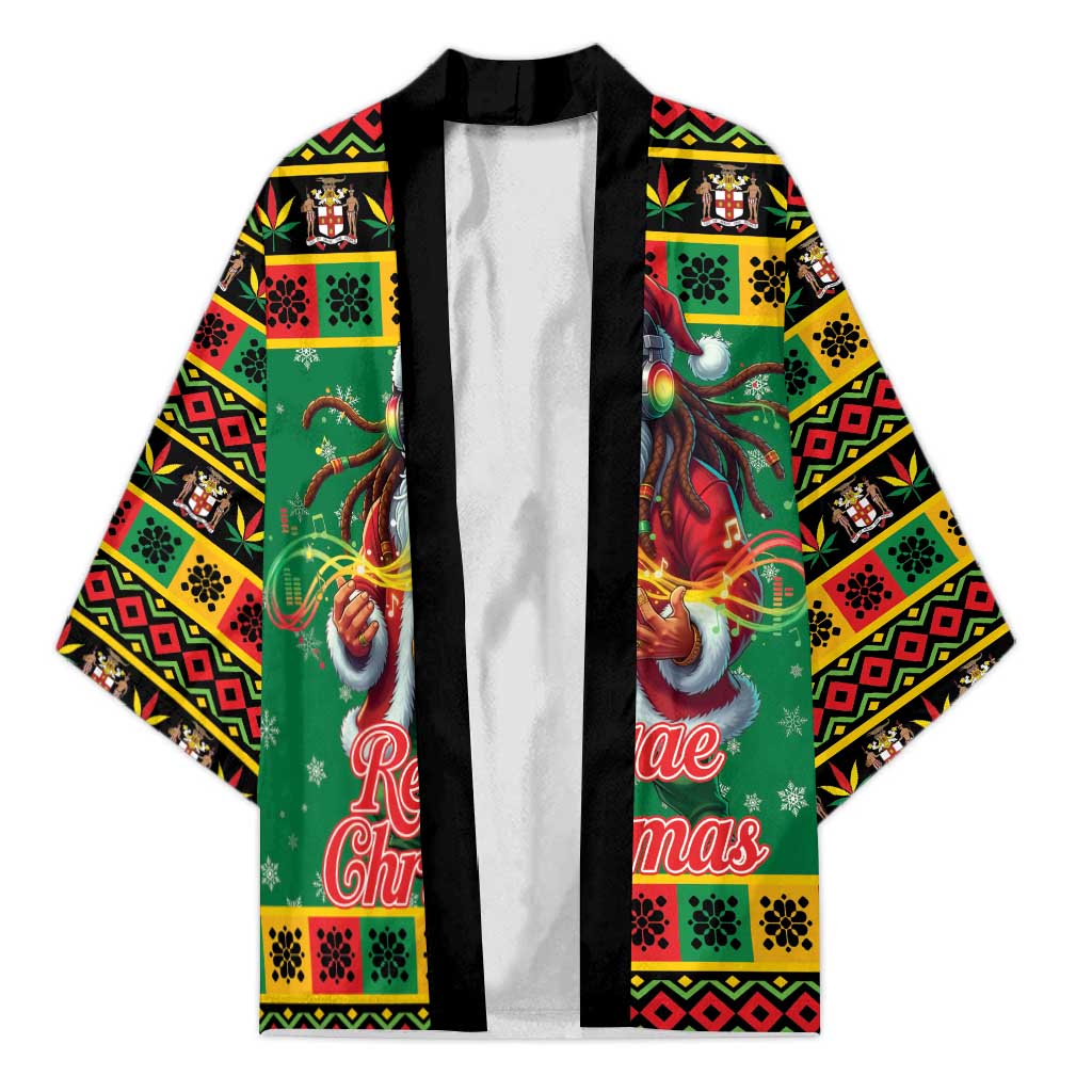 Afro-Jamaicans Christmas Kimono Reggae Santa with Dreadlocks Design by ...