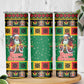 Afro-Jamaicans Christmas Skinny Tumbler Reggae Santa with Dreadlocks Design - African Pride
