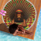 Afro-Jamaicans Reggae Lion Beach Blanket Reggae Optical 3D Illusion - African Pride