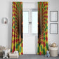 Afro-Jamaicans Reggae Lion Window Curtain Reggae Optical 3D Illusion - African Pride