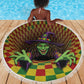 Afro-Jamaicans Reggae Witch Beach Blanket Reggae Optical 3D Illusion - African Pride