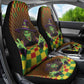 Afro-Jamaicans Reggae Witch Car Seat Cover Reggae Optical 3D Illusion - African Pride