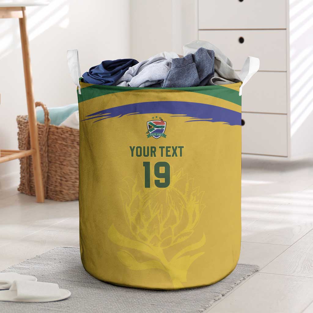 Custom South Africa Football Laundry Basket Road To Champions Dream - African Pride