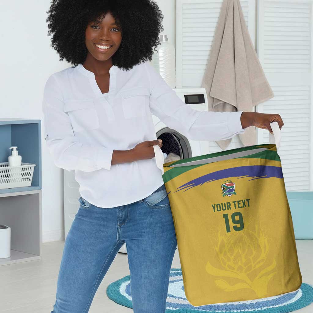 Custom South Africa Football Laundry Basket Road To Champions Dream - African Pride